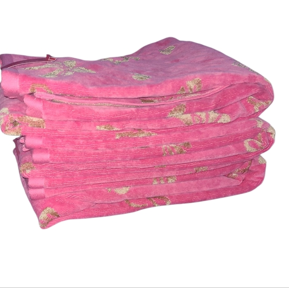 Juicy Couture Pink Crown Towels Set - Picture 4 of 6